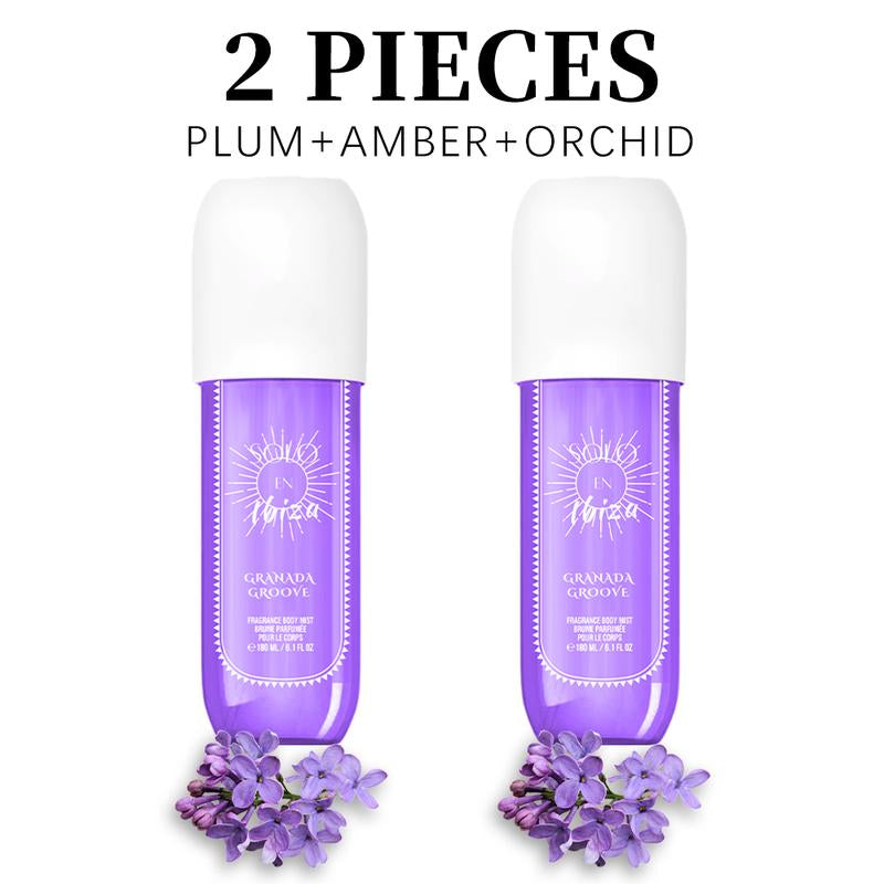 SOLO EN IBIZA 6.1 Fl.Oz/180Ml Body & Hair Fragrance Mist for Men & Women, Long-Lasting Perfume Spray, Perfect for Dating, Daily Life, Parties, Gift Giving