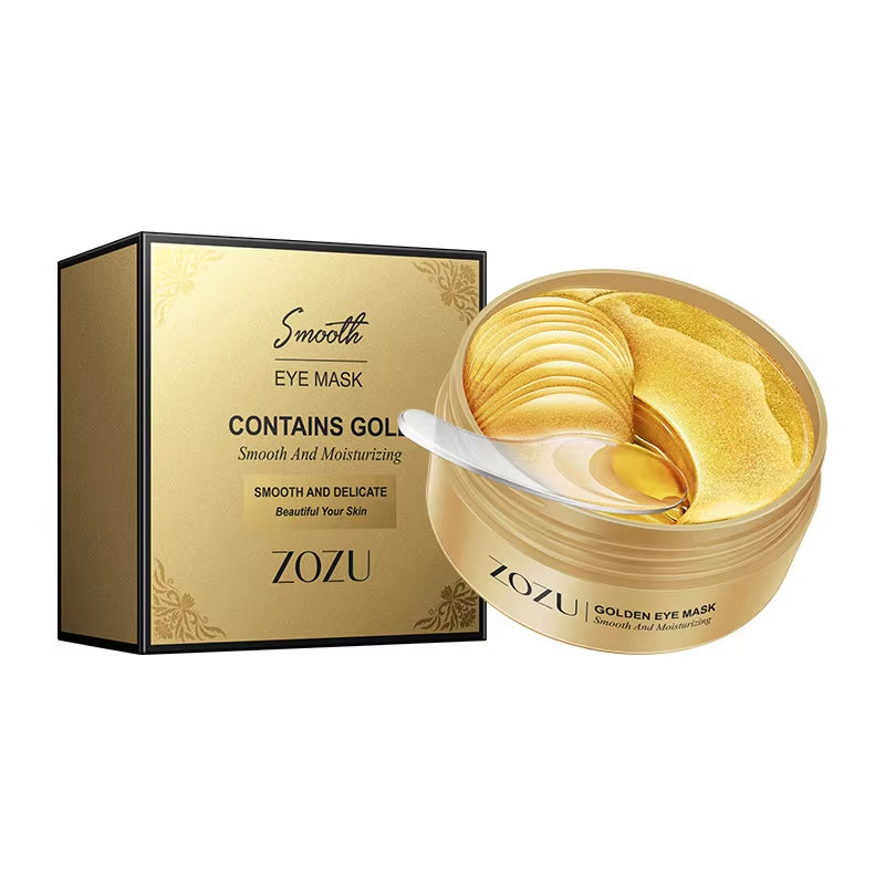 120Pcs Avocado Golden Collagen Eye Mask anti Dark Circles Removal Eye Bags Moisturizing Firming Eye Patches Skin Care Products