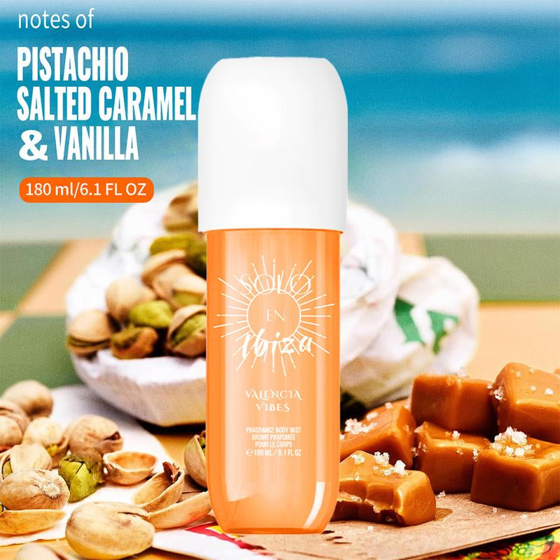 SOLO EN IBIZA 6.1 Fl.Oz/180Ml Body & Hair Fragrance Mist for Men & Women, Long-Lasting Perfume Spray, Perfect for Dating, Daily Life, Parties, Gift Giving