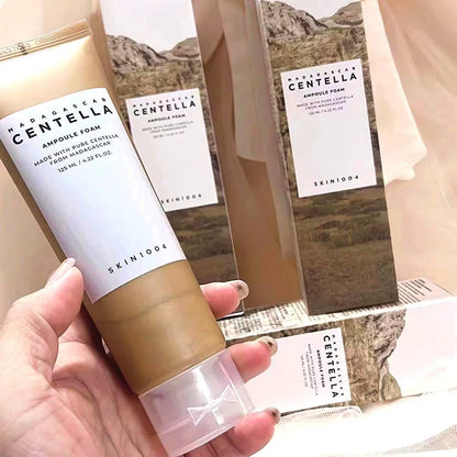 125ML for Centella Centella Deep Cleansing Foam Oil Control Moisturizing Madagascar Centella Remove Pore-Clogging Skin Care
