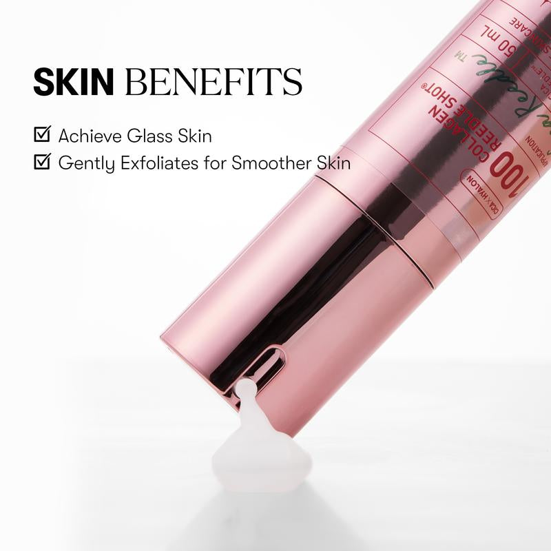 [VT Official][Tiktok Shop Exclusive] Affordable Pink Collagen Skincare Bundle | Collagen Reedle Shot | Sheet Mask | Serum | Overnight Hydrogel Mask | Lip Plumper | Korean Skincare Set