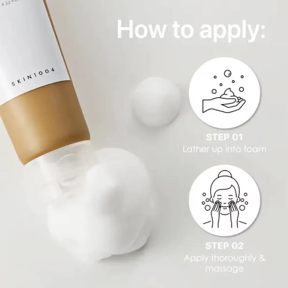125ML for Centella Centella Deep Cleansing Foam Oil Control Moisturizing Madagascar Centella Remove Pore-Clogging Skin Care