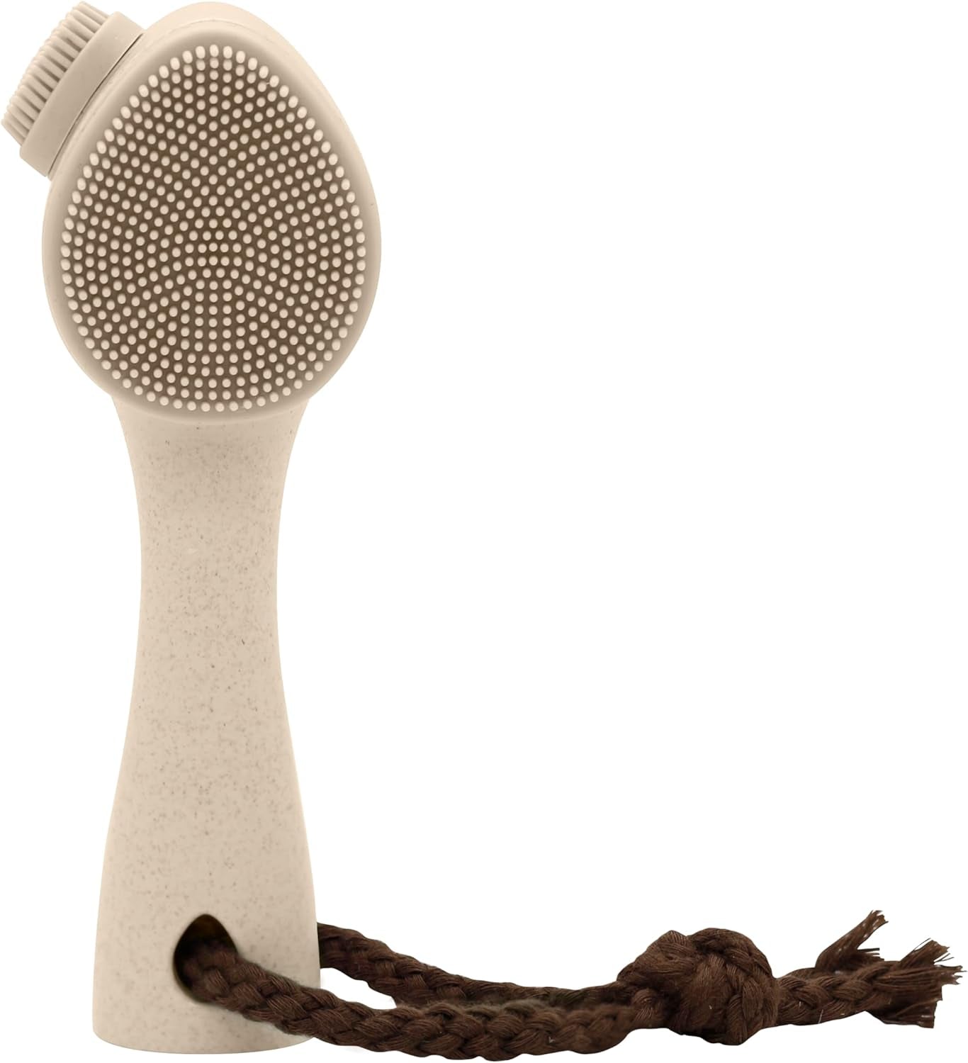 - Spazzola Viso Pulizia 3 in 1 Di Fibra Naturale - Massaggi, Pulizia, Esfoliazione - Ideale per Esfoliare Il Viso, Con Spazzola per Il Viso E Spazzola Esfoliante Viso, Pulizia Del Viso Efficace