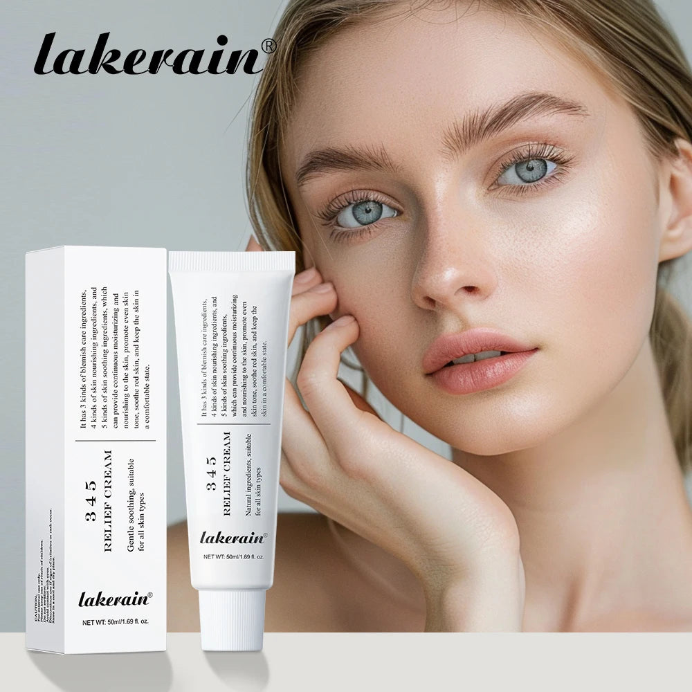 345 Relief Cream Address Blemishes Nourish Skin and Provide Moisturizing and Calming Lifting Beauty Moisturizer Korean Product