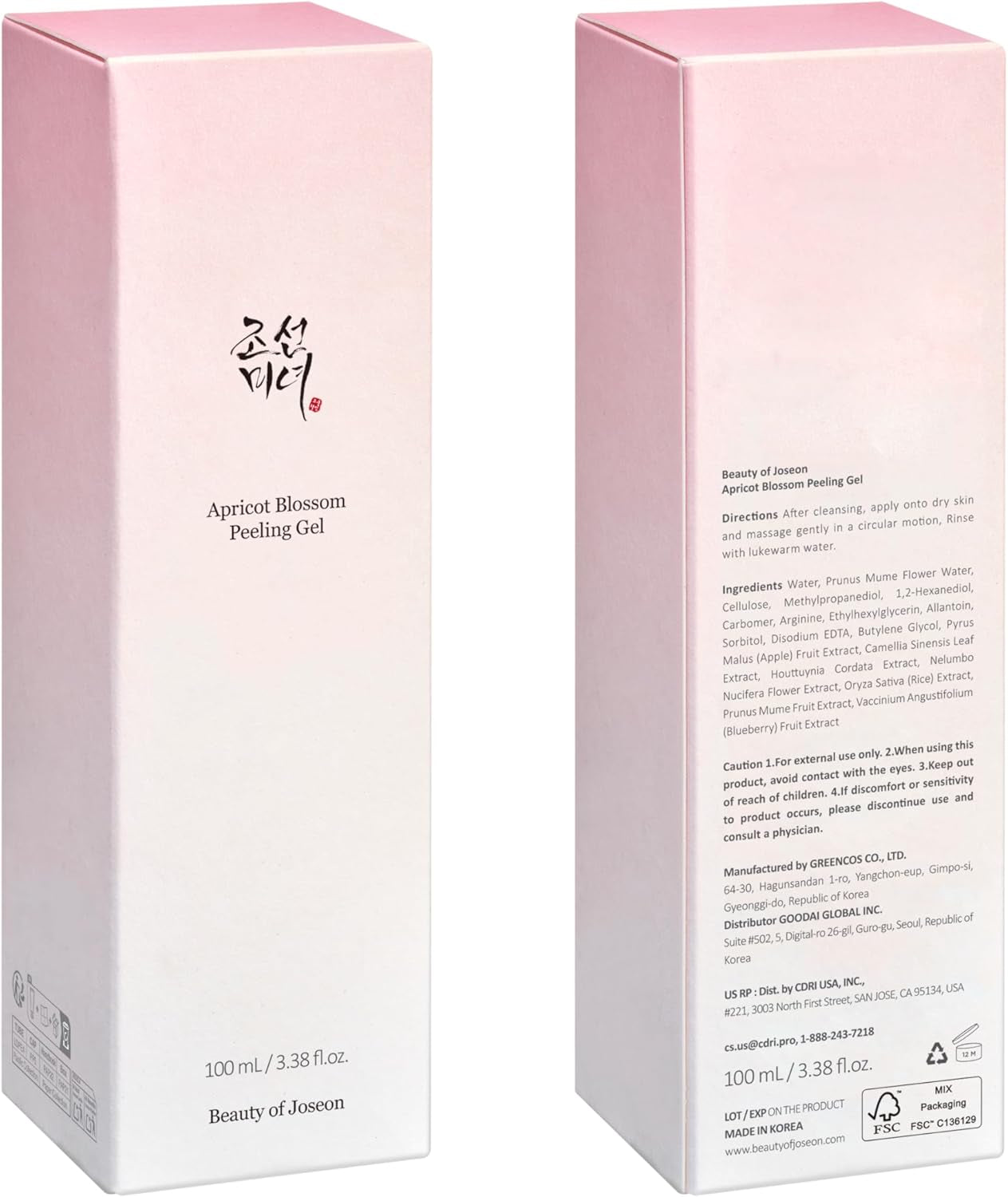 Gel Esfoliante Ai Fiori Di Albicocca (100 Ml, 3,38 Fl.Oz)