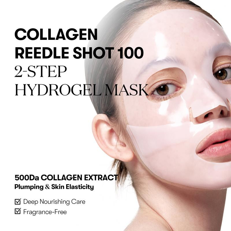 [VT Official][Tiktok Shop Exclusive] Affordable Pink Collagen Skincare Bundle | Collagen Reedle Shot | Sheet Mask | Serum | Overnight Hydrogel Mask | Lip Plumper | Korean Skincare Set