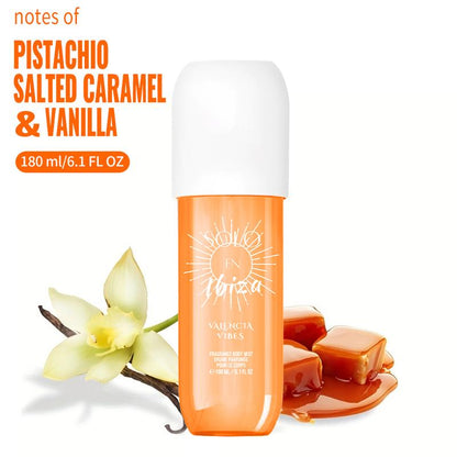 SOLO EN IBIZA 6.1 Fl.Oz/180Ml Body & Hair Fragrance Mist for Men & Women, Long-Lasting Perfume Spray, Perfect for Dating, Daily Life, Parties, Gift Giving
