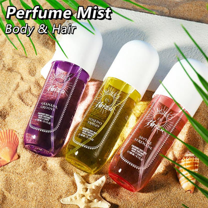 SOLO EN IBIZA 6.1 Fl.Oz/180Ml Body & Hair Fragrance Mist for Men & Women, Long-Lasting Perfume Spray, Perfect for Dating, Daily Life, Parties, Gift Giving