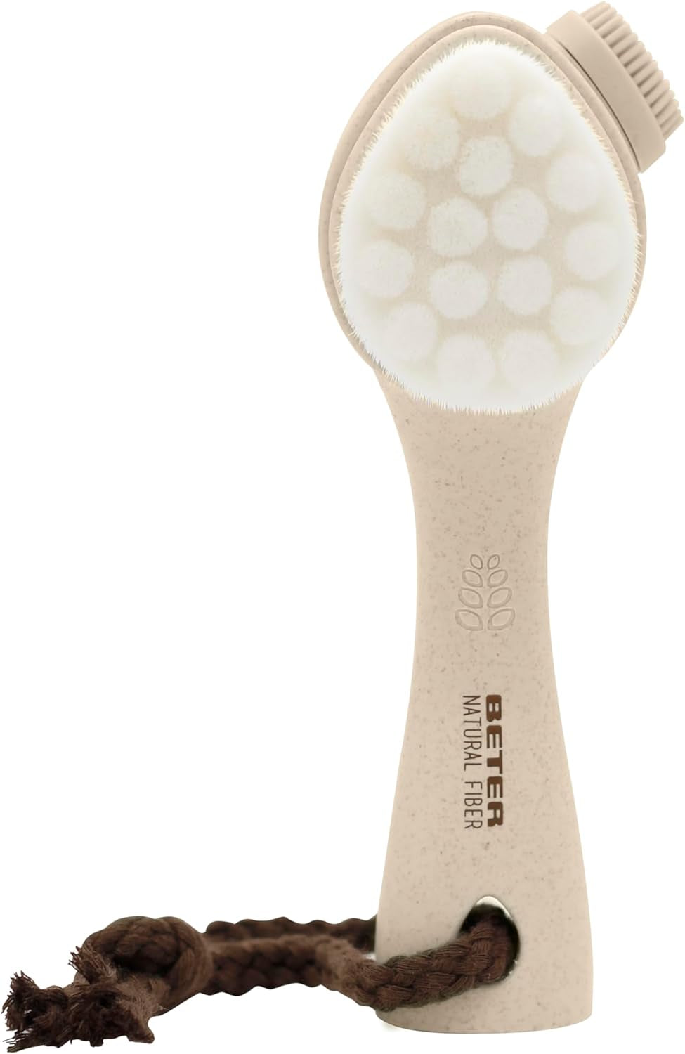 - Spazzola Viso Pulizia 3 in 1 Di Fibra Naturale - Massaggi, Pulizia, Esfoliazione - Ideale per Esfoliare Il Viso, Con Spazzola per Il Viso E Spazzola Esfoliante Viso, Pulizia Del Viso Efficace